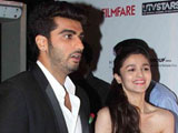 Alia, Parineeti Rumours Don't Bother Arjun Kapoor aliarjun160.jpg