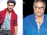 Arjun Kapoor's bond with father Boney got stronger on set arjunboneythumb.jpg