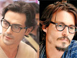 arjun rampal s look in i inkaar i similar to johnny depp s style