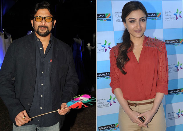 Arshad Warsi and Soha Ali Khan take a leap of faith