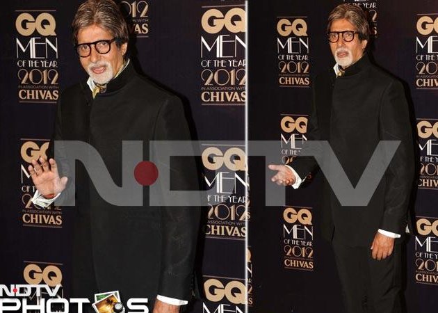Amitabh Bachchan attends GQ awards despite high fever