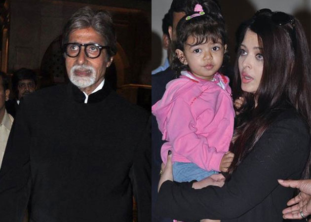 Amitabh Bachchan: Aaradhya introduced to writing on Saraswati Puja