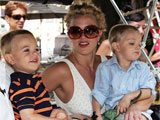 britney spears kevin federline reunite for kids soccer game
