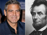 George Clooney's famous relative: Abraham Lincoln
