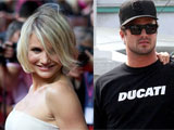 cameron diaz locks lips with lady gaga s boyfriend