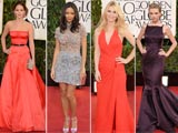 stars begin arriving at golden globes 2013