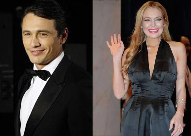 James Franco says book offers get Lindsay Lohan into trouble