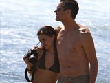 jim carrey seen with new girlfriend on malibu beach