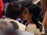 katy perry all over john mayer at pre grammy awards bash