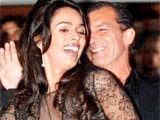 what affair mallika sherawat who says team antonio banderas
