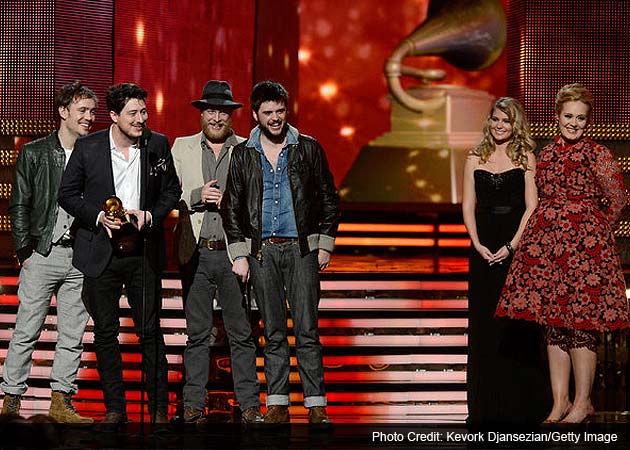 Mumford & Sons win Album Of The Year
