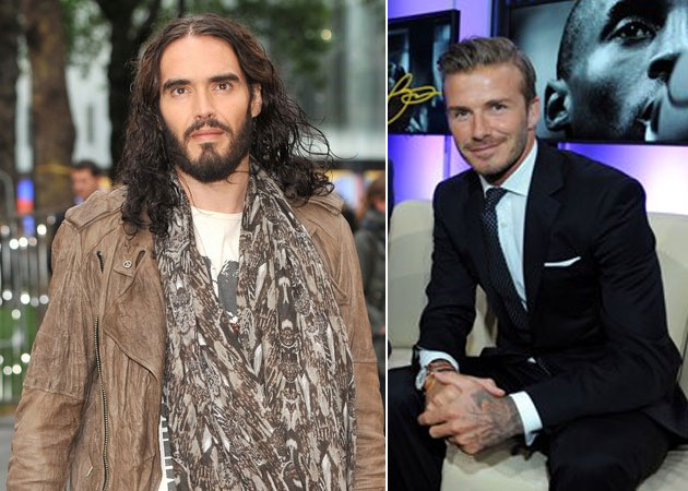 Russell Brand has a David Beckham fantasy