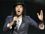 Russell Brand crashes car into a homeless man's shopping cart