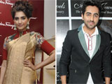 sonam kapoor ayushmann khurrana are concert buddies