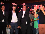 shah rukh khan aamir khan and hrithik roshan unveil music of i yamla pagla deewana 2 i 