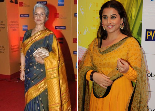 Like me, Vidya Balan has guts to do different films: Waheeda Rehman 