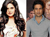 zareen khan rajeev khandelwal s narrow escape in car accident