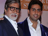 Amitabh Bachchan congratulates Abhishek on Dhoom: 3 success thebsthumb.jpg