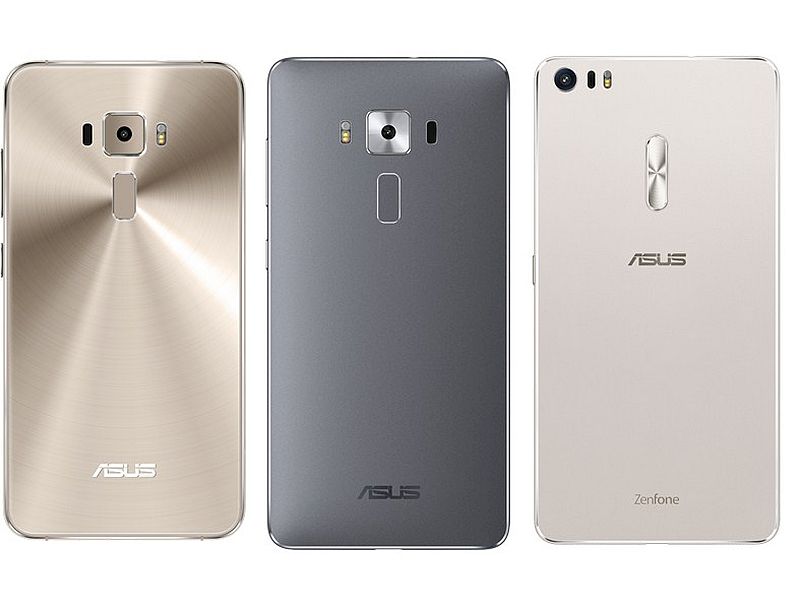 Asus ZenFone 3, ZenFone 3 Deluxe, ZenFone 3 Ultra to Go on Sale From July 12