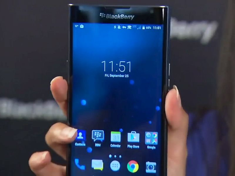 BlackBerry Priv Android Slider Smartphone Showcased on Video by CEO
