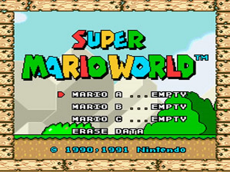 mario world nintendo ds