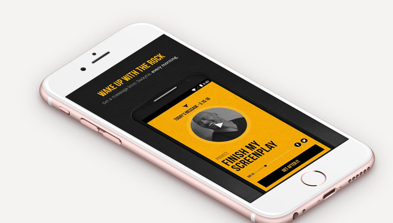 Dwayne 'The Rock' Johnson Has Launched a New Alarm App