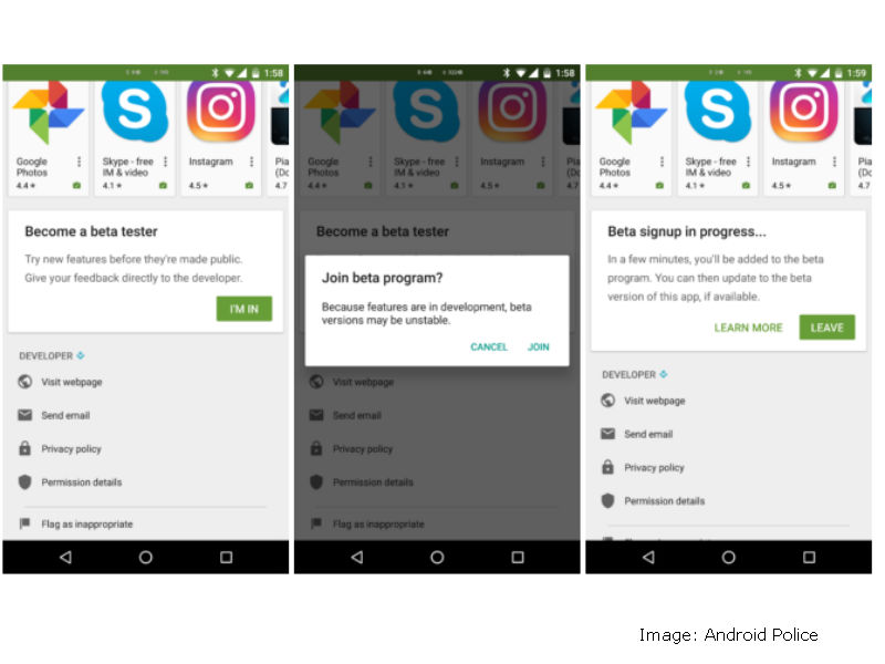 Google Play Store Update Makes It Easier to Sign Up for App Betas