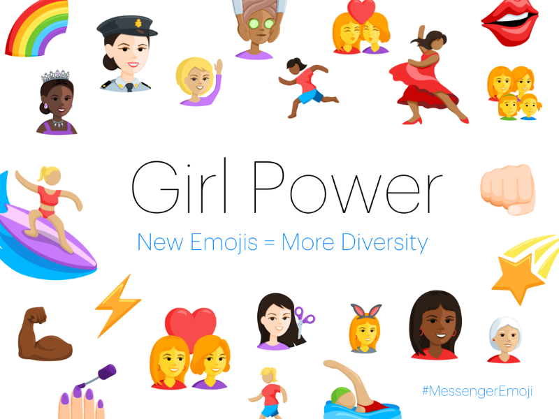 Facebook Messenger Gets 1,500 New Emojis in Diversity Drive