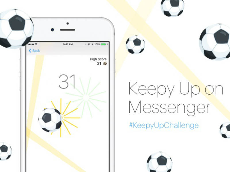 App 更新：Facebook Messenger 也來足球瘋；趕快來解鎖暗藏足球小遊戲吧！ 1