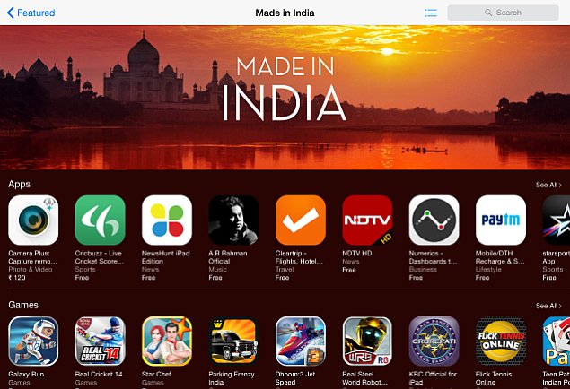 Apple Highlights Made in India Apps and Games on the App Store