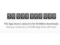 Apple counts down to 50 billion app downloads with $10,000 gift card giveaway apple-50bncontest-thumb.jpg