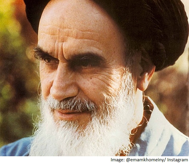 Znalezione obrazy dla zapytania ruhollah khomeini