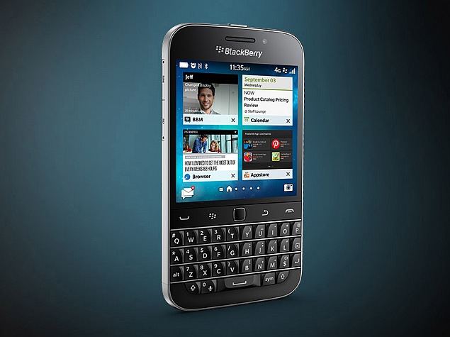 BlackBerry Classic QWERTY Phone With BB10 OS Launched at Rs. 31,990