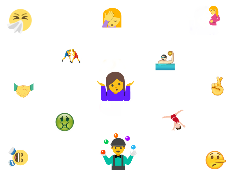 Unicode 9.0 Brings Selfie, Shrug, Facepalm, and More New Emojis