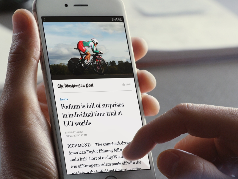 Facebook to Open Instant Articles to All Publishers