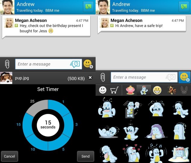 BBM for Android, iOS, BB10 Gets Free Privacy-Focused Features and More