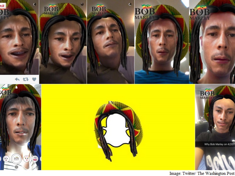 It's Not Just Snapchat's Bob Marley Lens: Every Face-Swap App Has a 'Blackface' Option