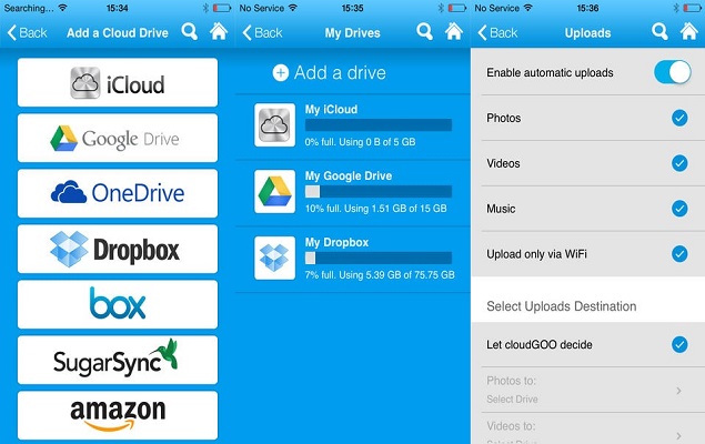 cloudGOO lets you consolidate Dropbox, Google Drive, and ...