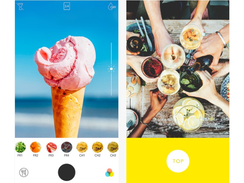 Foodie: An App Designed to Make Your Food Photos Look Tasty