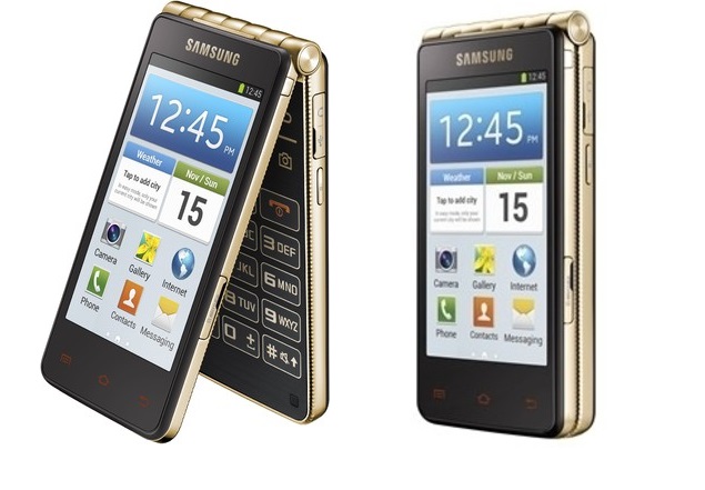 samsung flip gold