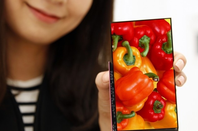 LG Unveils 5.3-Inch Smartphone Display With 'World's Narrowest Bezel'