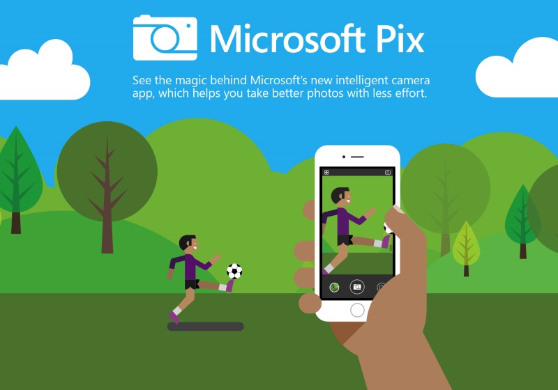 Microsoft's New Pix Camera App Wants to Help You Click Better Pictures
