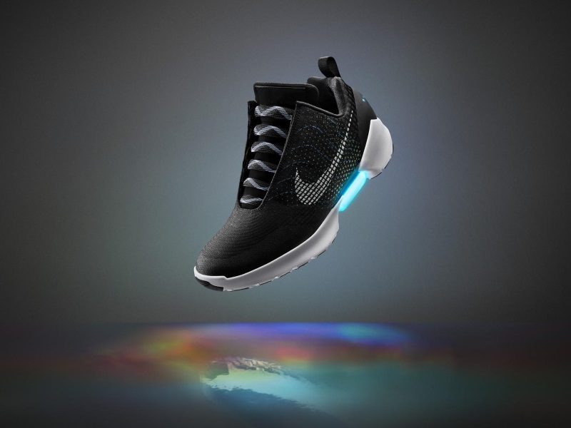 Nike Unveils Its First Self-Lacing Sneaker