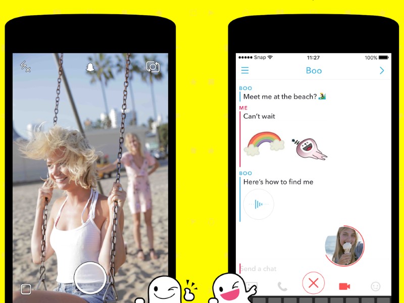 Snapchat Ramps Up Messaging Service With 'Chat 2.0'