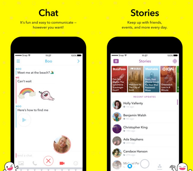 Snapchat Redesigns App to Shift Attention to Media Channels