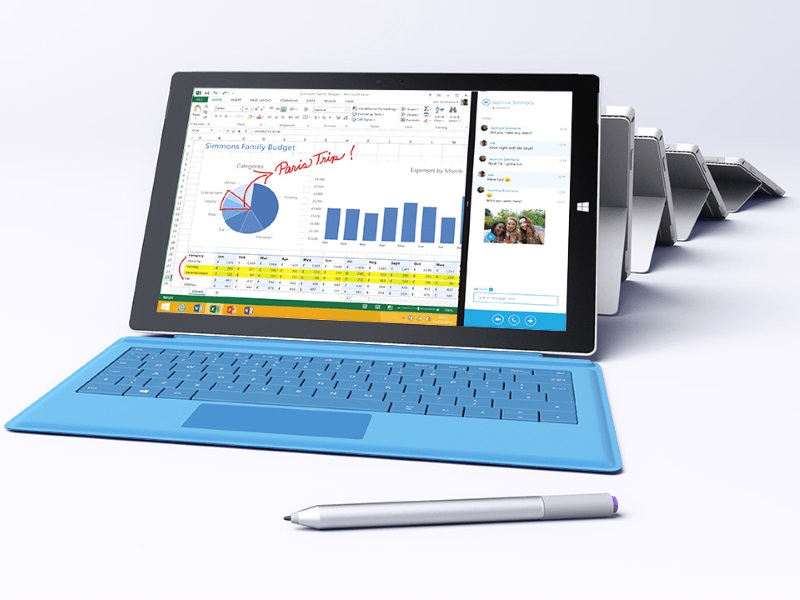 Microsoft Surface Pro 3 Update Brings Battery Life, Surface Pen Improvements