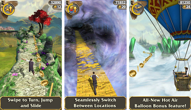 Get Flying Monkeys Off Your Back In Temple Run: Oz