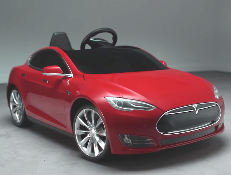 Here's a Tesla Car You Can Actually Afford and Give to Your Kids