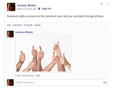 Facebook rolls out ability to add photos to comments