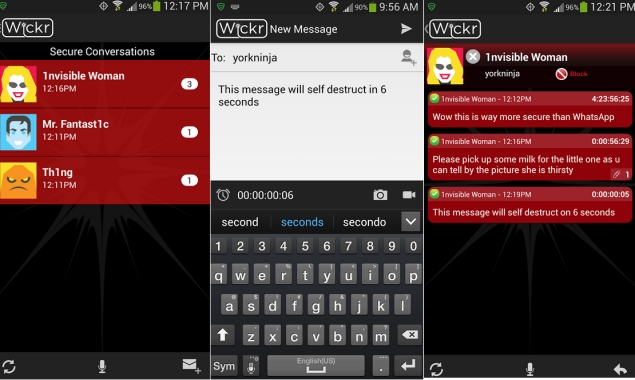 Wickr Secure Messaging App Comes To Android Technology News